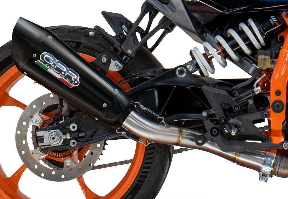 Husqvarna Vitpilen 125 2024-2025 Exhaust GPR GP-Revo Black Titanium Slip-On