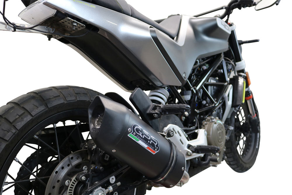 Husqvarna Vitpilen 401 2020-2020 Exhaust GPR Furore Evo4 Nero Slip-On