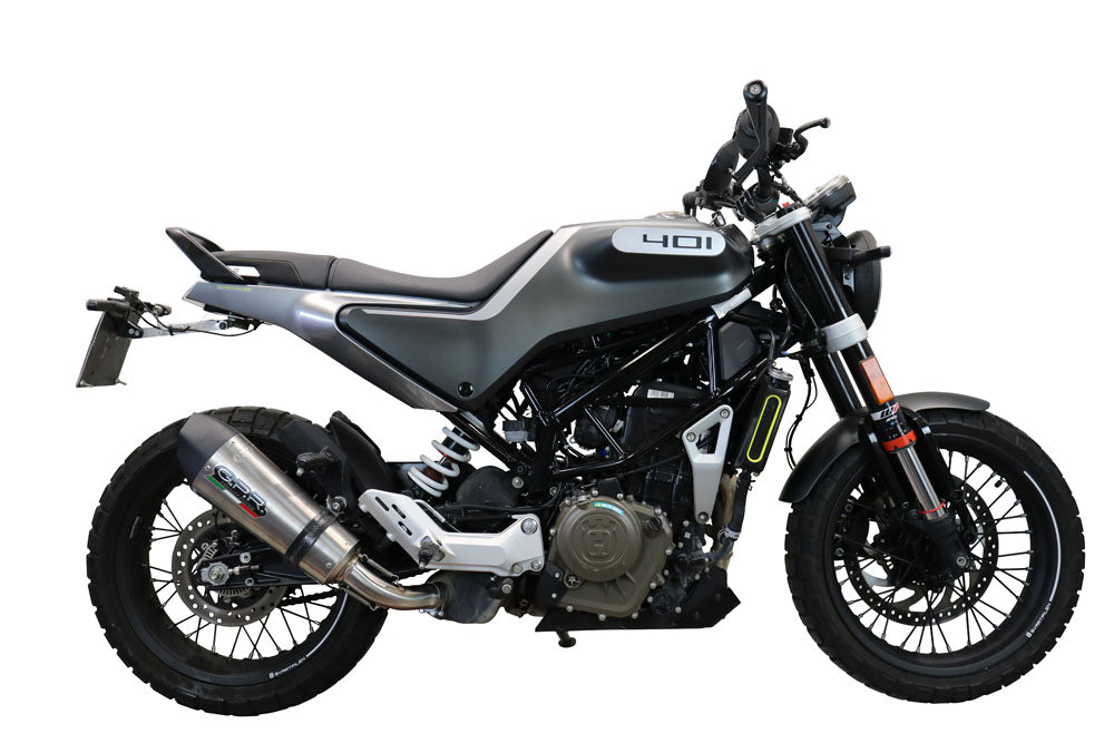 Husqvarna Svartpilen 401 2020-2020 Exhaust GPR Furore Evo4 Nero Slip-On