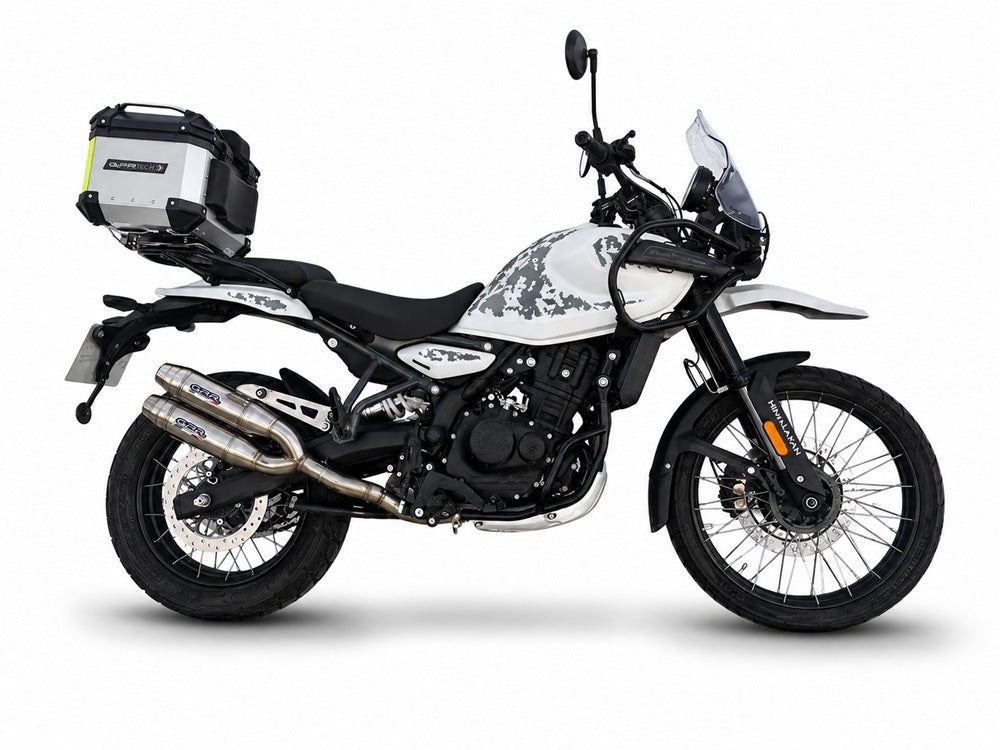 Escape GPR Deeptone Duplex Slip-On Doble para Royal Enfield Guerrilla 450 2024-2025