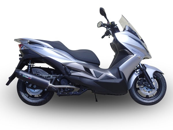 Escape GPR Furore Nero atornillable para Hyosung Comet 125GT Comet 125R 2003-2014