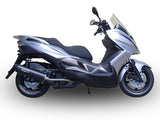 Escape GPR Furore Nero atornillable para Hyosung Comet 125GT Comet 125R 2003-2014