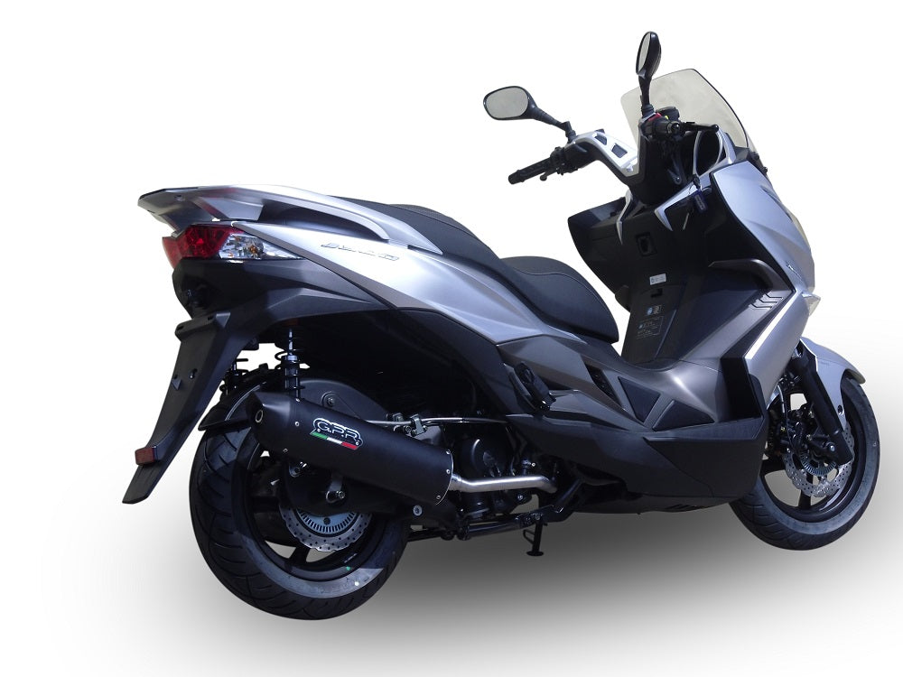 Escape GPR Furore Nero atornillable para Hyosung Comet 125GT Comet 125R 2003-2014