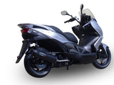 Escape GPR Furore Nero atornillable para Hyosung Comet 125GT Comet 125R 2003-2014