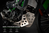 Cubrecárter GPR TECH, titanio, para Kawasaki KLE 500 2026-2027