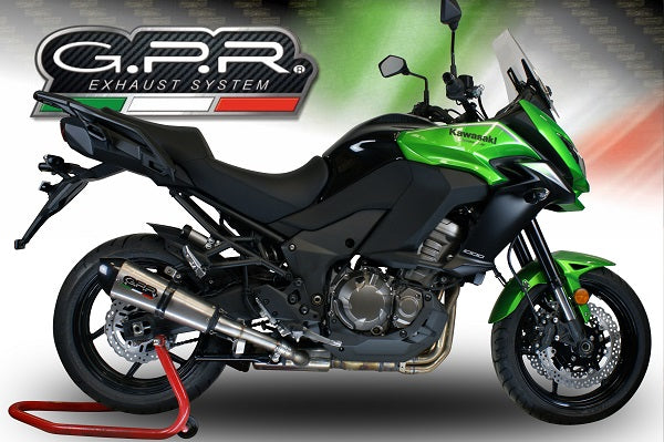 Kawasaki Versys 1000 2011-2013 Exhaust GPR Grand Prix Evo Titanium Slip-On - photo 4