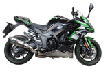 Échappement GPR Grand Prix Evo Titanium Slip-On pour Kawasaki Z1100 2025-2027
