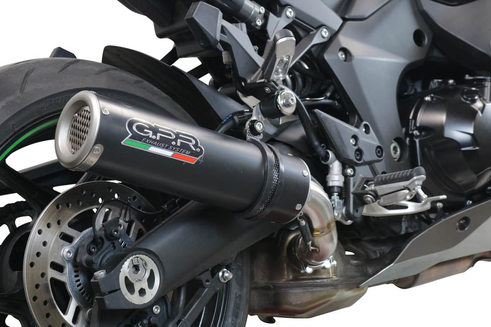 Kawasaki Ninja 1000Sx 2020-2020 Exhaust GPR M3 Black Titanium Slip-On