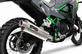 Kawasaki KLE 500 2026-2027 Exhaust GPR Dune Triovale Titanio Slip-On - photo 3