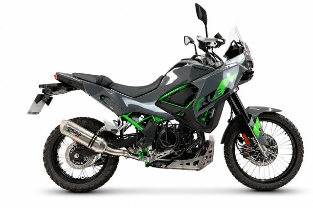 Kawasaki KLE 500 2026-2027 Exhaust GPR Penta Adventure Full Titanium Slip-On - photo 1