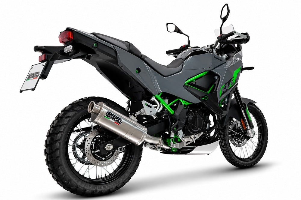 Kawasaki KLE 500 2026-2027 Exhaust GPR Trioval Slip-On - photo 7