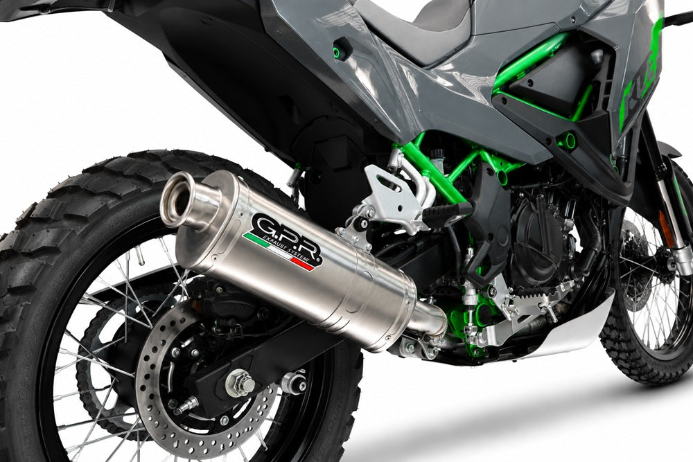 Kawasaki KLE 500 2026-2027 Exhaust GPR Trioval Slip-On - photo 8