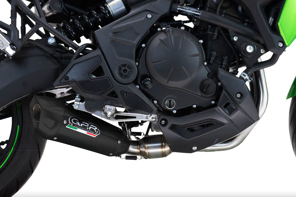 Kawasaki Ninja 650 SSDA 2023-2025 Exhaust GPR GP-Revo Black Titanium Full System