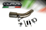Kawasaki Ninja 125 2019-2020 Exhaust GPR Satinox Slip-On