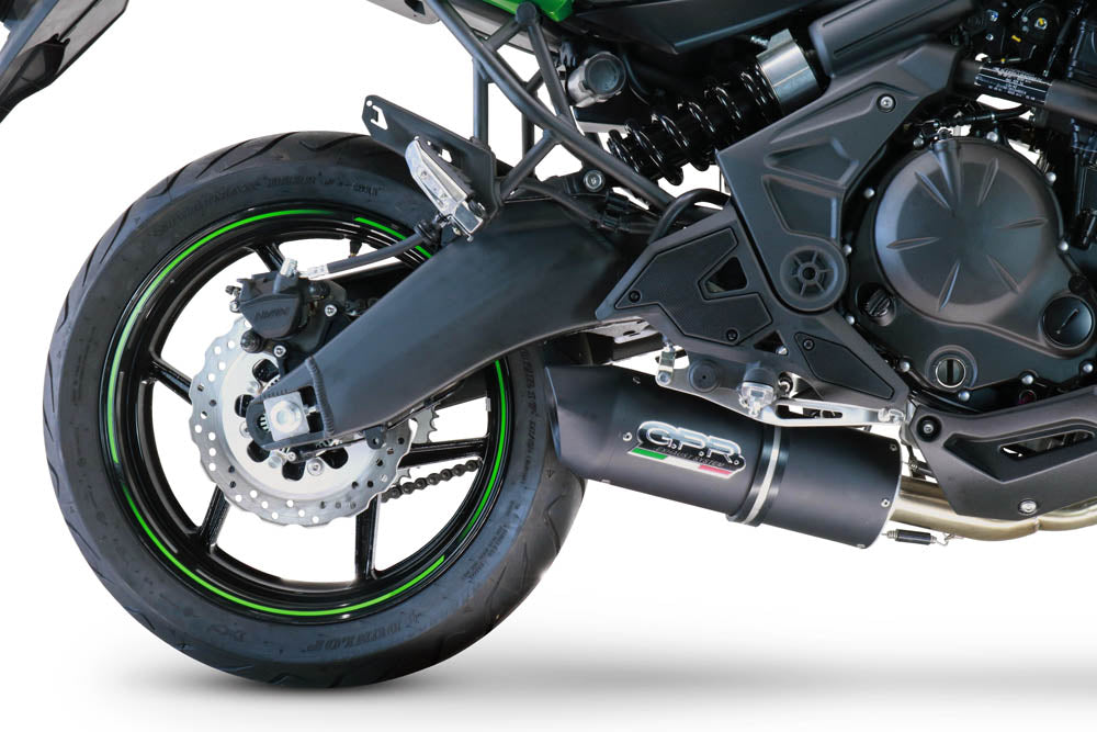 Kawasaki Versys 650 2017-2020 Exhaust GPR Furore Nero Full System