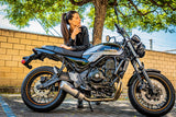 Kawasaki Z650RS 2021-2023 Exhaust GPR Satinox Full System