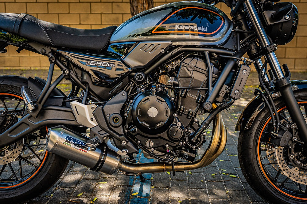 Kawasaki Z650RS 2021-2023 Exhaust GPR Satinox Full System