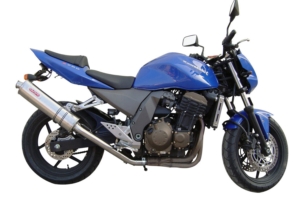 Kawasaki Z750S 2004-2006 Exhaust GPR Trioval Slip-On Race