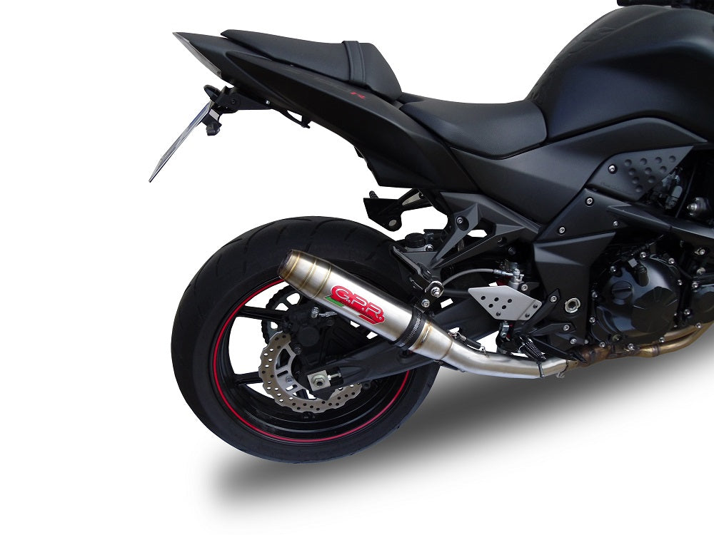 Kawasaki Z750S 2004-2006 Exhaust GPR Deeptone Inox Slip-On Race