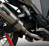 Kawasaki Versys X300 2017-2021 Exhaust GPR Furore Evo4 Nero Slip-On