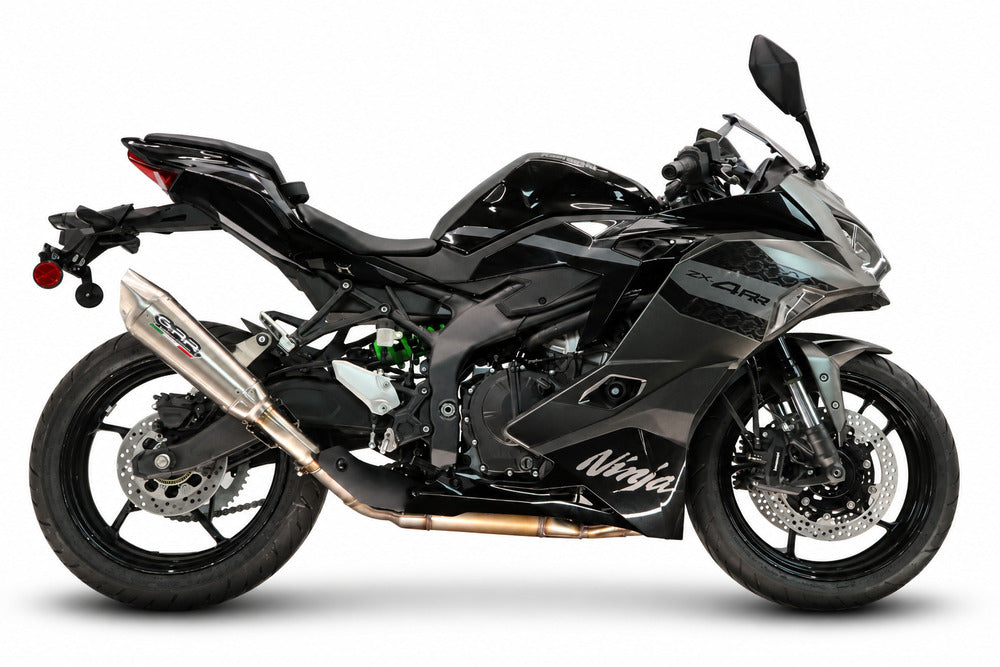 Échappement GPR GP-Revo Titanium Slip-On pour Kawasaki Zx-4RR 2024-2026