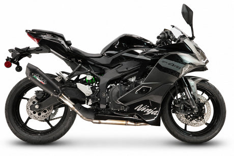 Kawasaki Ninja ZX-4R 2023-2026 Exhaust GPR GP-Revo Black Titanium Slip-On - photo 1