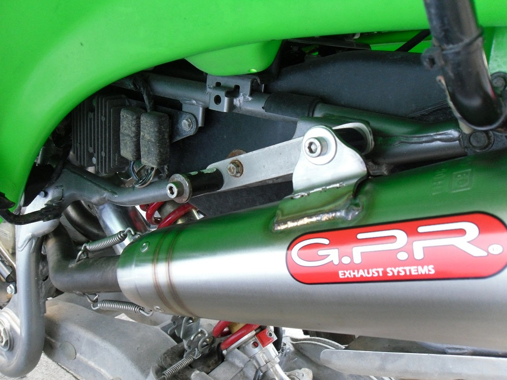 Escape Kawasaki KFX700 2004-2011 GPR Powercone Evo Dual Sistema completo