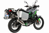 Kawasaki KLE 500 2026-2027 Side Cases 38 Liters + 32 Liters GPR TECH Silver Aluminum - photo 2