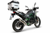 Baúl GPR TECH de 35 litros, aluminio plateado, para Kawasaki KLE 500 2026-2027