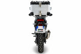 Baúl GPR TECH de 35 litros, aluminio plateado, para Kawasaki KLE 500 2026-2027