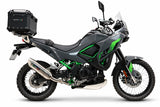 Top case GPR TECH de 35 litres, aluminium noir, pour Kawasaki KLE 500 2026-2027