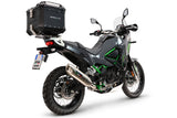 Top case GPR TECH de 35 litres, aluminium noir, pour Kawasaki KLE 500 2026-2027