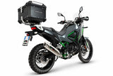 Baúl GPR TECH de 55 litros, aluminio negro, para Kawasaki KLE 500 2026-2027