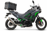 Baúl GPR TECH de 55 litros, aluminio negro, para Kawasaki KLE 500 2026-2027