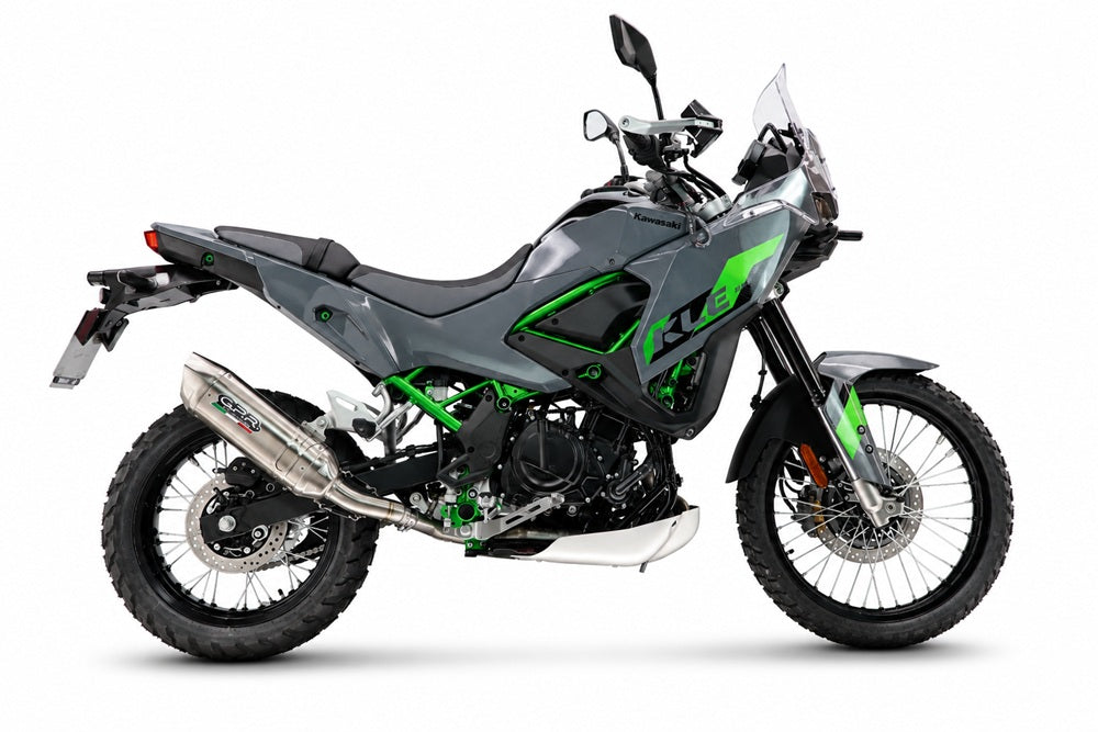 Kawasaki KLE 500 2026-2027 Exhaust GPR Furore-X Acciaio Inox Slip-On - photo 7