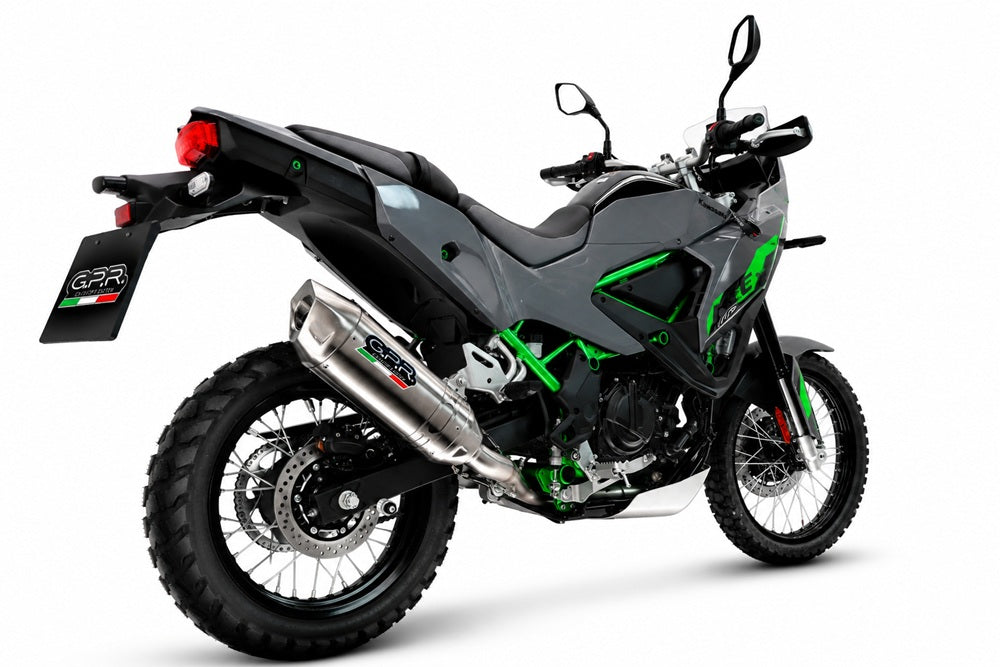 Kawasaki KLE 500 2026-2027 Exhaust GPR Furore-X Acciaio Inox Slip-On - photo 9
