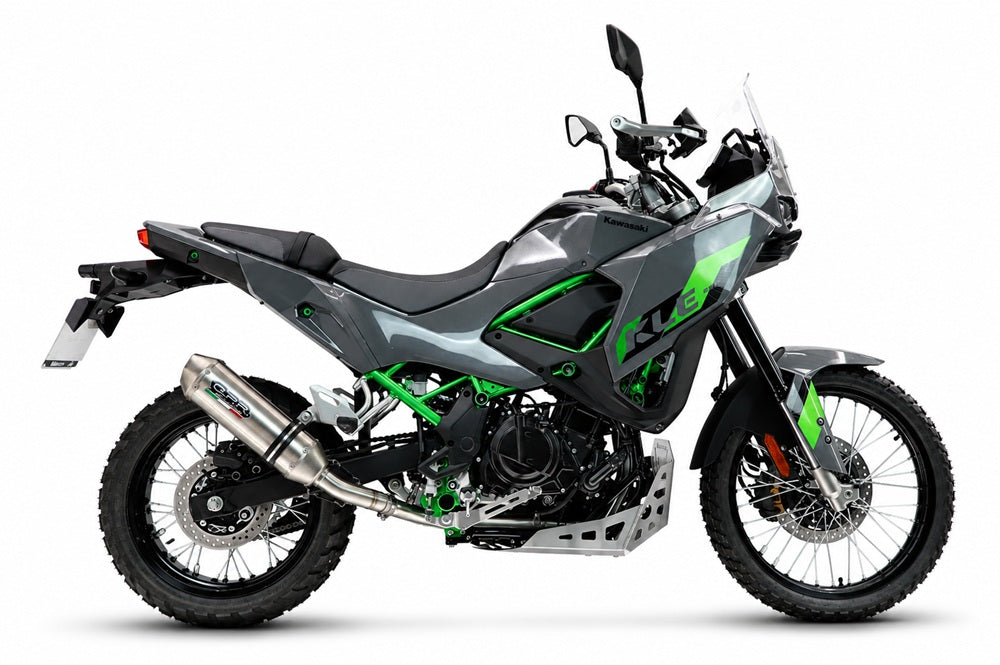 Kawasaki KLE 500 2026-2027 Exhaust GPR Penta Adventure Full Titanium Slip-On - photo 5