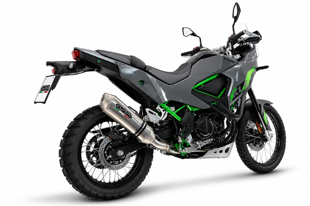 Kawasaki KLE 500 2026-2027 Exhaust GPR Penta Adventure Full Titanium Slip-On - photo 6