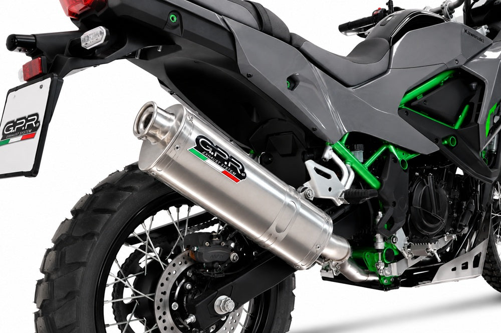 Kawasaki KLE 500 2026-2027 Exhaust GPR Trioval Slip-On - photo 12