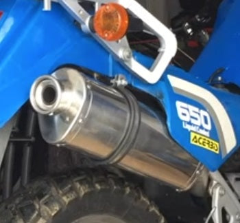 Kawasaki KlLX650R 1996-2002 Exhaust GPR Trioval Slip-On