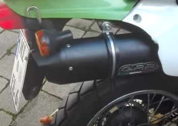 Kawasaki KLR600 1985-2004 Exhaust GPR Furore Nero Slip-On