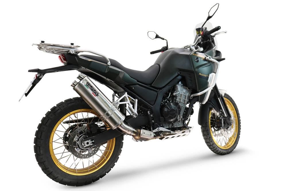 Escape GPR Dual Inox Slip-On High Level para Kove 800X 2024-2026