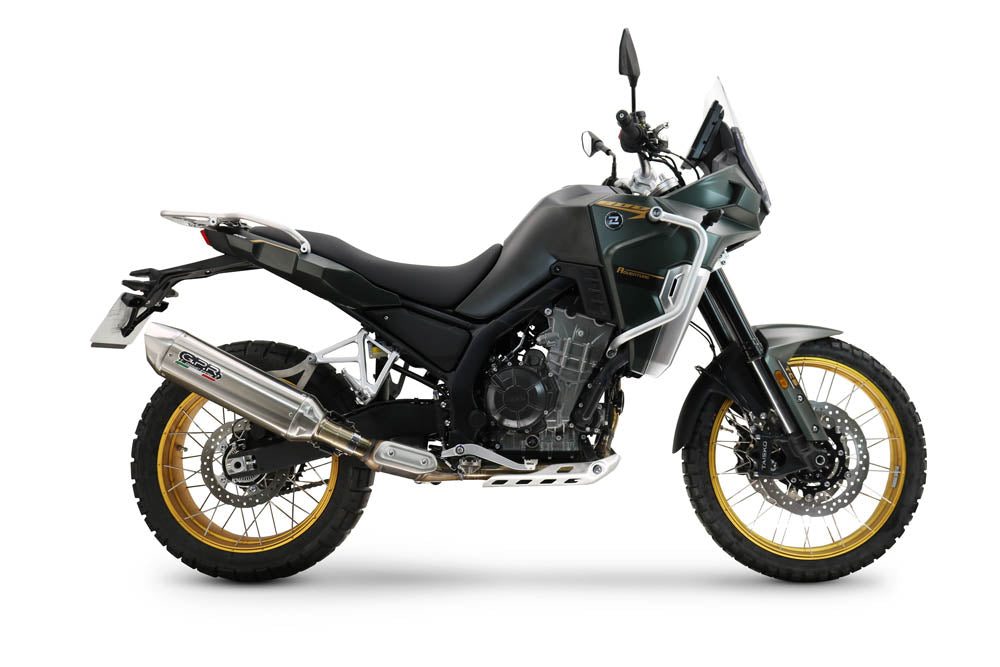 Kove 800X 2024-2026 Exhaust GPR Furore-X Acciaio Inox Slip-On - photo 4