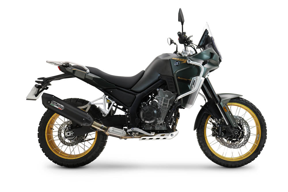 Escape Kove 800X 2024-2026 GPR Furore-X Titanio Nero Slip-On