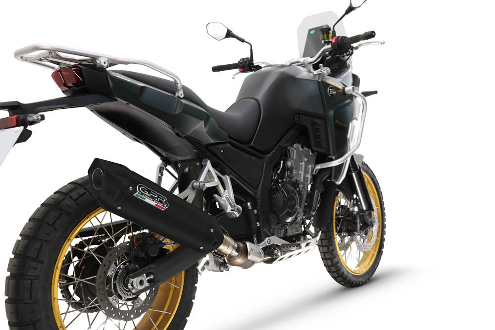 Escape Kove 800X 2024-2026 GPR Furore-X Titanio Nero Slip-On