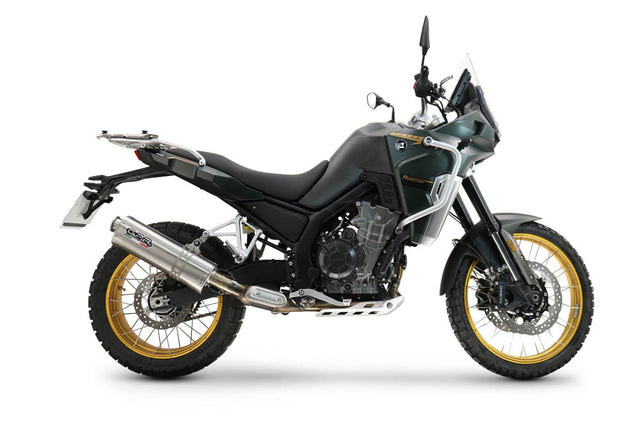 Honda CRF1100L Africa Twin 2024-2026 Exhaust GPR Dune Triovale Titanio Slip-On - photo 1