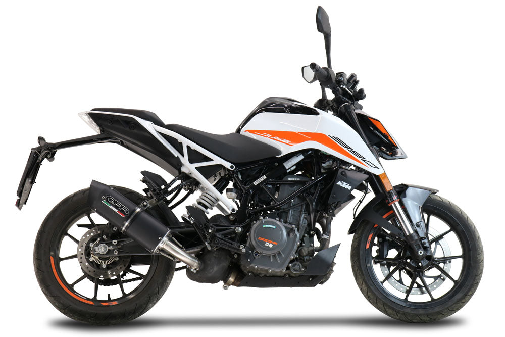 KTM 390 DUKE 2021-2023 Exhaust GPR Furore Evo4 Nero Slip-On