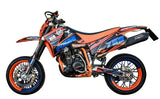 KTM 640 ADVENTURE 640 LC4 1999-2003 Exhaust GPR Furore Nero Slip-On