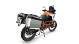 Maletas laterales GPR TECH de 38 + 32 litros, aluminio plateado, para KTM LC 8 Adventure 1090 2017-2020