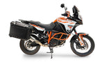 Maletas laterales GPR TECH de 38 + 32 litros, aluminio negro, para KTM LC 8 Adventure 1090 2017-2020